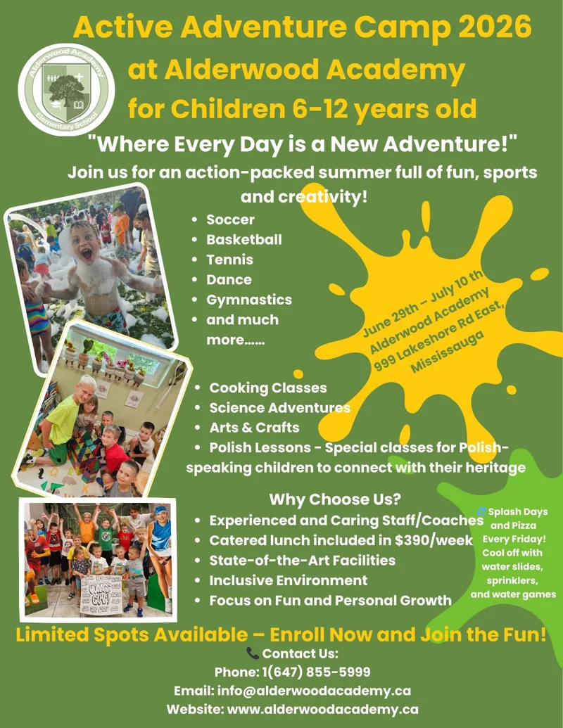 Alderwood Academy Summer Camp 2026 poster