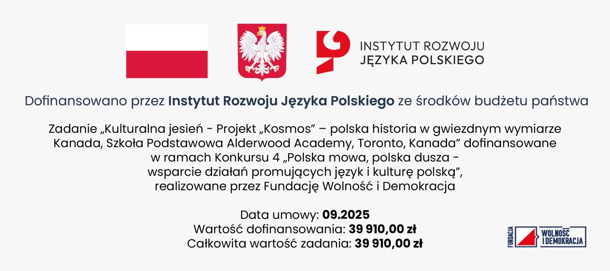 Instytut Rozwoju Języka Polskiego - Belka Kulturalna Jesień Toronto (09/2025)