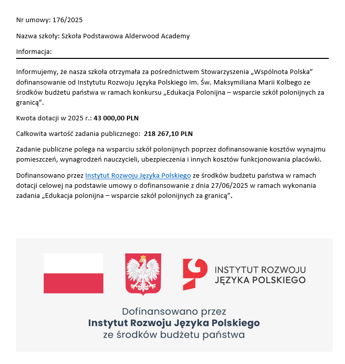 Instytut Rozwoju Języka Polskiego - Komunikat Szkoła (27/06/2025)